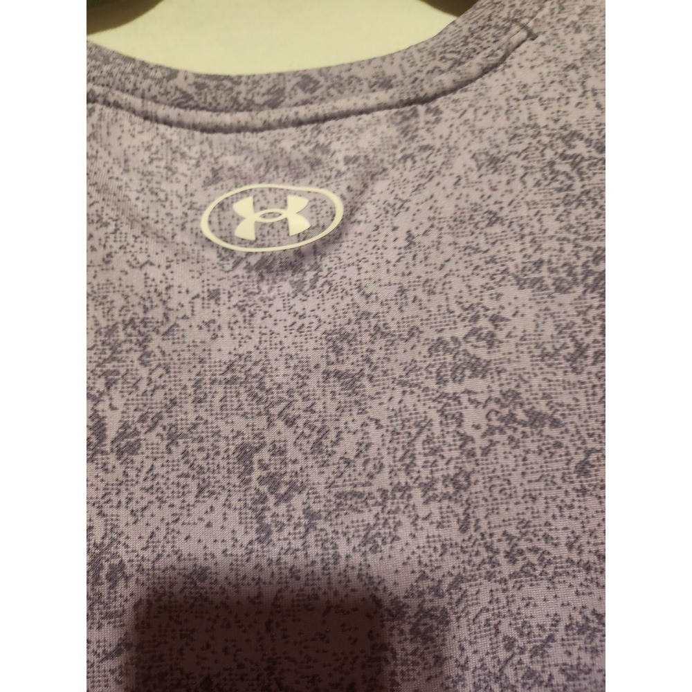 Under Armour Loose Coupe Lache Suelto Size XL, Purple T-shirt, Ladies - Picture 6 of 14